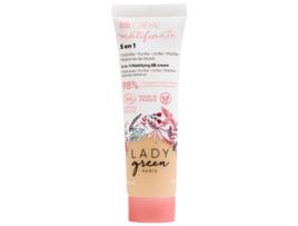 Creme Bb Matificante 5 em 1 Bio 30 Ml Cor: Claro LADY GREEN