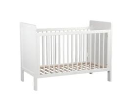 MUEBLEAR Berço 'Pauline' com 3 Posições de Altura Do Colchão Branco