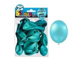 Balão Metálico Azul Celeste 30Cm X25 SURPRISEZ VOUS