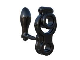 Plug Anal Ironman Preto FANTASY C-RINGZ