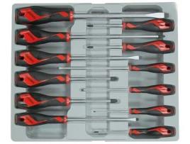 Conjunto de chave de fenda plana TENGTOOLS 178210100 Md912N 12 unidades