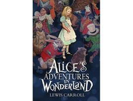 Livro Alices Adventures in Wonderland de Lewis Carroll (Inglês)