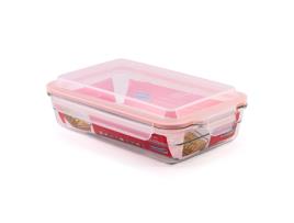 Bandeja de forno de vidro temperado BakeWare 2.2L com tampa GLASSLOCK