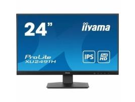 Monitor IIYAMA XU2491H-B1 (Preto - Full HD - IPS - 24' - Tomada EU - 0,5 ms)