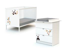 Conjunto Duo de Quarto para Bebé WEBABY (Branco)