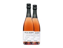 Espumante rosé JÚLIA BERNET Brut Nature Corpinnat (0.75 L - 2 Unidades)