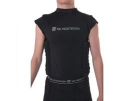 Camiseta de Proteção de Manga Curta Rib Preto Libt