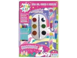 Livro Super Color Pack - Unicórnios de Vitrola Editora (Português)