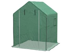 Cobertura para Estufas PE cor Verde 140x143x190 cm OUTSUNNY