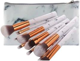 Pincéis para Maquilhagem Bolsa 10 Peças WNDYDX