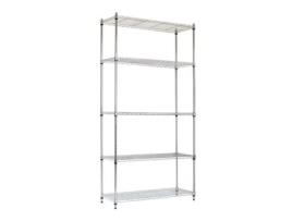 Estante Metálica com 5 Prateleiras Ajustáveis ??182,8x91,4x35,5cm 400Kg 7casa