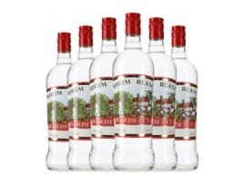 Rum BODEGA DE MOYA Bardett's Blanco (1 L - 6 Unidades)