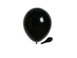 Saco com 100 Balões Pretos Opacos 25 Cm BALLON PUB