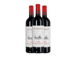 Vinho CALVET Grand Cru Saint-Émilion Crianza (0.75 L - 3 Unidades)