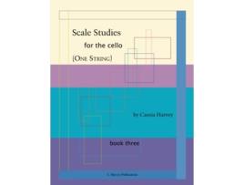 Livro Scale Studies for the Cello One String Book Three de Cassia Harvey (Inglês)