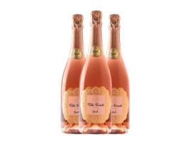 Espumante VILLA CONCHI Blush Trepat Brut Cava (0.75 L - 3 Unidades)