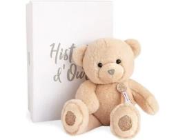 Brinquedo de Pelúcia Charms Petite Bear Story Muito Redondo Muito Macio e Muito Flexível Bege a Partir de 24 Meses HISTOIRE D'OURS