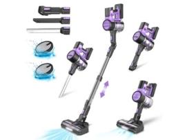 Aspirador Sem Fios INSE S10 26Kpa 1.2L Lixeira Modos de 3 Velocidades 350W Sistema de Filtragem Hepa de 6 Fases