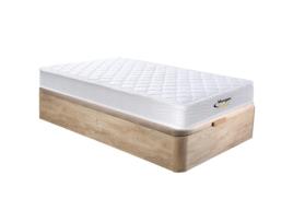 Sommier Cofre Wolkenlos MORGENGOLD Tecido Bege (90x190cm)