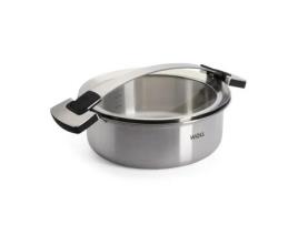 Tacho WOLL Concept Pro em Aço Inoxidável 18/10. Capacidade: 4 Litros 24 Cm. de Diâmetro.