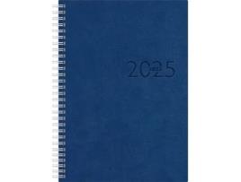 Calendário Do Livro RIDO IDÉ Studioplan Prestige 2025 Azul.