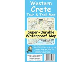Livro Western Crete Tour Trail SuperDurable Map de Kostura e Jan (Inglês)