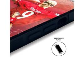 Capa Oficial Protetor para iPhone 15 Plus PHONECASES3D Pele Sintética Preto
