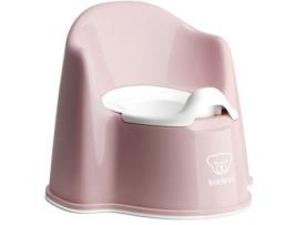Assento BABYBJÖRN Potty Rosa Pastel e Branco