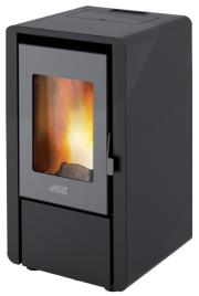 Salamandra de Pellets 6kW Petit 6 (Preto) - ARTEL