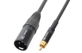 Cabo Canon Macho - RCA Macho (3 mts) - POWER DYNAMICS CONNEX