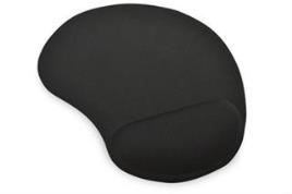 EDNET MAT COM RESPOSTA DE PULSO DE GEL ERGONÔMICO PRETO