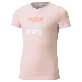 Puma T-shirt de mangas curtas, 8-16 anos