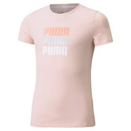 Puma T-shirt de mangas curtas, 8-16 anos