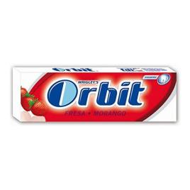 Pastilha Elástica Orbit Morango (10 uds)