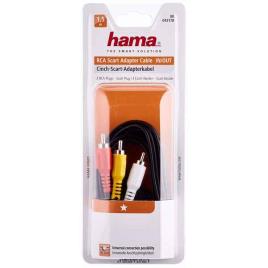 Cabo 3 x RCA para Euroconector Hama Technics 1,5 m (Recondicionado A+)