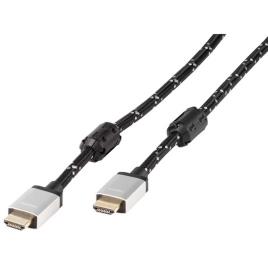 Vivanco Hdmi De Alta Velocidade 2.1 Ethernet 8k 2 M Com Ethernet 8k 2 M One Size Black / Silver