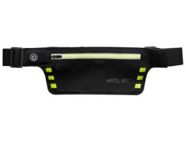 Bolsa de Cinto de Corrida WHEEL BEE Night Runner Preta