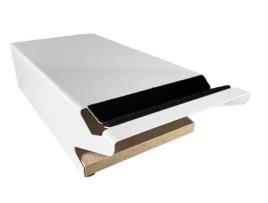 Suporte Flat BAZIS para Bicicleta e Acessórios Branco Bari