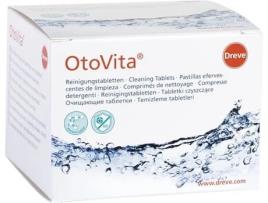 Pastilhas de Limpeza OTOVITA Pastilhas Efervescentes Aparelhos Auditivos Moldes Otoplásticos 28 Peças