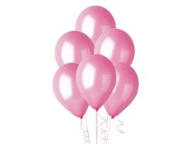 Balões Rosa Perolado 100 Balões MISTER FIESTA