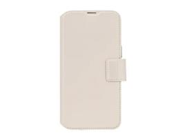 Capa Fólio Magsafe Concha Amovível para iPhone 16 Pro Max DECODED com Porta-Cartões Bege