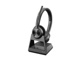 Auriculares com Microfone POLY Savi 7320 Uc Preto Usb Usb-C