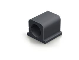 Suporte para cabo de mesa Cavoline Clip Pro 2 preto DURÁVEL