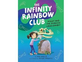 Livro Violet and the Jurassic Land Exhibit de Jen Malia (Inglês - Capa Dura)