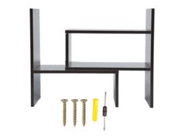 Armazenamento Organizador de Mesa Lia Organizador de Mesa 85 X 46 X 17 Cm Nogueira Escura FDIT