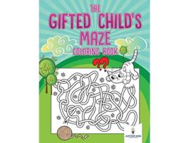 Livro The Gifted Childs Maze Coloring Book de Jupiter Kids (Inglês)