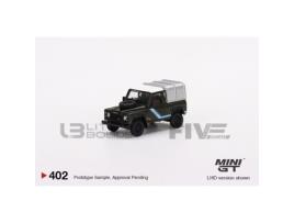 Carro de Coleção Miniatura Mini Gt 1/64 LAND ROVER Defender 90 Pick-Up Verde Mgt00402-L