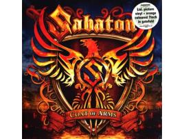 Sabaton Coat Of Arms Vinil7 Vinil Laranja Picture Disc Edição Limitada Capa Dupla NUCLEAR BLAST