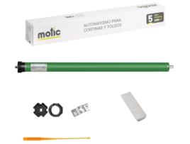 Obturador de Rolo Ou Motor de Toldo 50Nm com Controlo para Eixo Octogonal de 60Mm. MOTIC