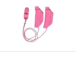 EAR GEAR Original Pink With Cord Aparelhos Auditivos Contra Umidade e Vento